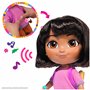 Dora - Poupée Chante Et Explore - Figurine Interactive 30 Cm - 1 Figurine 7 Accessoires 2 Chansons & 10 Sons - Bilingue Français