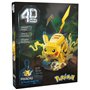 4D Build - Puzzle 3D Pokémon - Maquette Pikachu Pokémon 201 Pièces - Pikachu Inspiré Du Dessin Animé - Puzzle Adulte - Jeu De Co