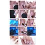 Accessoires pour nail art 12 couleurs tridimensionnelles fleurs séchées 60 étoiles plus 60 cinq fleurs
