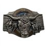 Xwest Longhorn Cowboy Cowgirl Bull Rodeo Western Texas Belt Buckle Boucle de ceinture