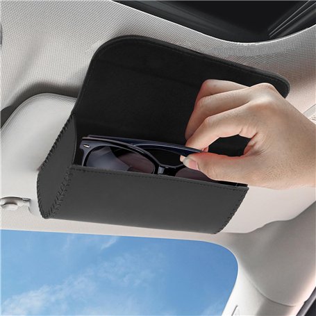 VBGURR Support de lunettes de soleil pour pare-soleil de voiture