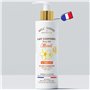 Lait corps hydratant Monoi au Lait Frais d'Ânesse Bio + Aloe Vera. Fabrication Française. Tous types de peau. Flacon pompe 250 m