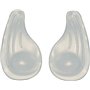 Talon compensé pour supination/sur-pronation adhésive réutilisable Soul Insole, claire, 1 Pair (Pack of 1)