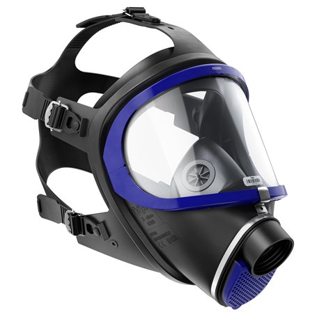 Dräger X-plore 6300 Masque de protection complet | Masque intégral avec raccord fileté standard Rd40 | Pour des travaux de const