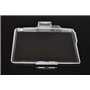 FANZR Lot de 2 coques de protection d'écran LCD pour appareil photo Nikon D7000 SLR Transparent ABS Remplace BM-11