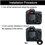 Œilleton DK-19 pour appareil photo Nikon D810 D810A D800 D800E D700 F6 D5 Remplace Nikon DK-19 (lot de 2)