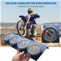 Szlsl88 Moto Jauge de Reniflard, Moto Carburateur Synchroniseur Balancier, Moto Testeur Accessoire