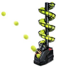 Lanceur De Balle Tennis (Peut contenir 30 Balls),Machine De Tennis adapté aux débutants/entraîneurs,Tous Niveaux&âges,Disponible Lanceur De Balle Tennis (Peut contenir 30 Balls)