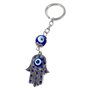 Nazareth Store Porte-clés mauvais œil Hamsa Fatima Protection des mains Charme Porte-clés Bonne chance Amulette