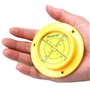 Chiloskit Bullseye Niveau à bulle circulaire rond haute précision 90 mm avec trous de montage pour camping-car