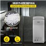 VEVOR Sèche-mains à jet, sèche-mains à lame électrique commercial de qualité supérieure, sèche-mains à air ABS avec filtration H