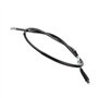 Qiilu Warrior 350 YFM350X 1987-2004 Câble d'embrayage en plastique + câble d'embrayage en acier carbone Noir