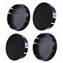 Complect de 4 pièces 60mm Centres de Roue Caches Moyeu Jante Capuchons Enjoliveurs