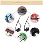 120 Pièces Attache de Câble Supports, Fixations de Serre-câbles avec 120 Attache de Câble en Nylon Autobloquant et 120 Vis, Base