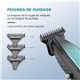 VGR 992 Tondeuse à Cheveux Professionnelle pour Homme Tondeuse à Cheveux sans Fil Polyvalente pour Poils de Barbe Lame en T Tond