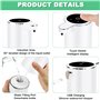 Distributeur de savon automatique 380 ml - Fixation murale - Avec capteur infrarouge - Fixation murale - Sans contact - Sans per
