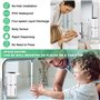 Distributeur de savon automatique 380 ml - Fixation murale - Avec capteur infrarouge - Fixation murale - Sans contact - Sans per