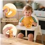 Set de vaisselle pour bébé en silicone antidérapant avec ventouse, 8 pièces : assiette pour bébé, assiette pour enfant avec vent