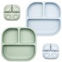 Lookka Lot de 2pièces Assiette Ventouse Pour Bébé