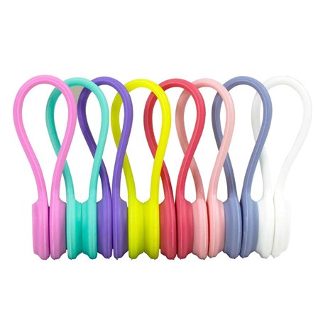 Dokpav Enrouleurs de câble 8pcs écouteurs