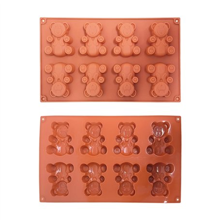 Moules Ours 2 Pièces