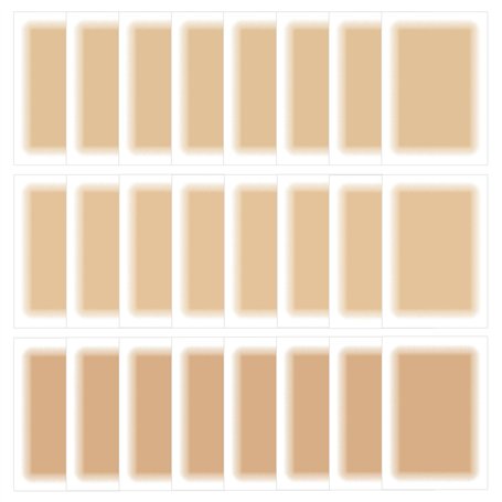 24 Autocollants De Couvercle De Tatouage