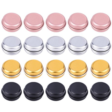 Paquet De 20 Mini Boîtes En Aluminium