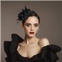 2 Morceaux De Bande De Cheveux En Plumes, Bande De Cheveux Rétro, Accessoires De Cheveux Élés Pour Les Femmes, Accessoires De Vê