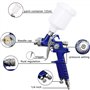 ANCLLO Mini pistolet pulvérisateur HVLP de 1,0 mm pour retouches de peinture, peinture de voiture