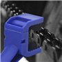 WMYCONGCONG Lot de 2 Outil de nettoyage de la chaîne de moto et de vélo Nettoyeur de rondelle de chaîne Brosse à manivelle Outil