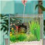 Filet pour la pêche en Aquarium Petit Épuisette pour la Pêche avec 15-45cm Longue Poignée Extensible, Épuisette pour Poissons Té