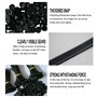 VLEDARLING 100 Pcs Attaches Polyvalentes, Attaches Autobloquantes Universelles en Nylon Rivets en Plastique pour Réparation Auto