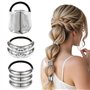 YUBBYSTU 3 Pièces Manchette de Cheveux