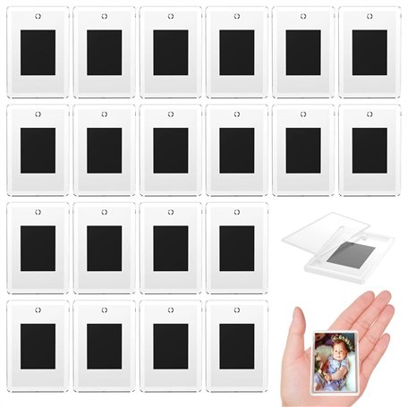 Legpador 20 PCS Cadre Photo Magnetique Aimanté