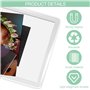 Legpador 20 PCS Cadre Photo Magnetique Aimanté, Magnet Frigo Personnalisable, Porte Photo Magnetique, Aimant Frigo Personnalisab