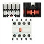Contacts Auxiliaires Bloc Fit CJX2 AC Contactor, 2 NO 2 NC LADN22 AC Contactor Schakelaar F4-22 Modèle