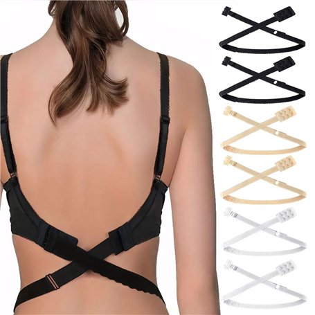 XFSRG 6 Pièces Extension Soutien Gorge Réglable pour Femme Rallonge Soutien Gorge Confortable Agrandisseur Soutien Accessoire Li