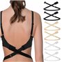 XFSRG 6 Pièces Extension Soutien Gorge Réglable pour Femme Rallonge Soutien Gorge Confortable Agrandisseur Soutien Accessoire Li