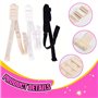 XFSRG 6 Pièces Extension Soutien Gorge Réglable pour Femme Rallonge Soutien Gorge Confortable Agrandisseur Soutien Accessoire Li