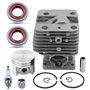 AUMEL Kit piston de cylindre de 40 mm pour débroussailleuse Stihl FT250 HT250 FS250 FS250R FS202 FS120 FS200 Remplacer le 4134 0