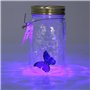 Gearmax® 1 Piece Lamp Romantique Verre Papillon LED Jar/Papillon réservoir Bouteille Valentine Enfants Cadeau Décoration Présent