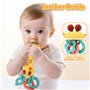 Ballery Jouet Bebe 0-3 6 9 Mois Hochet Bebe, Jeux Eveil Bebe 6 Mois, Girafe Jouets Musicaux Bébé Jouet avec Anneau Dentition pou