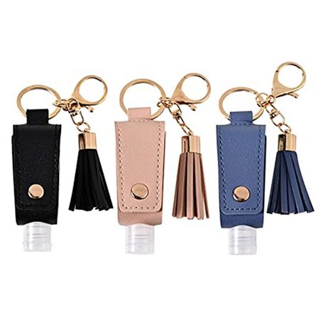 NatureMan Lot de 3 bouteilles de voyage vides portables pour désinfectant pour les mains