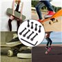 Hayaww Vis De Planche à Roulettes Skateboard Boulon De Planche à Roulettes Vis De Longboard RéParation Planche à Roulettes Visse