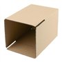 PINGEUI Lot de 20 boîtes carrées en carton ondulé de 15 x 15 x 15 cm pour envoi, emballage, expédition