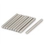 sourcing map M6 x 60 mm Acier inoxydable 304 Bar entièrement filetée tige matériel goujons 10 pcs