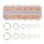 Lot de 1200 anneaux de saut ouverts