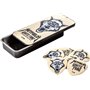 Jim Dunlop Boîte de 6 médiators guitare James Hetfield White Fang 1