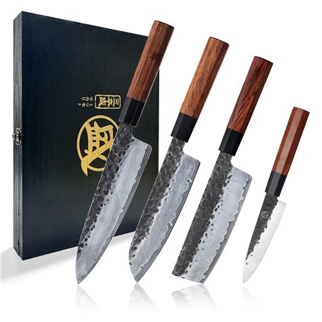 MITSUMOTO SAKARI Set Couteau Cuisine de 4