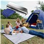 HJYDGJ Tapis de Camping en Film d'Aluminium - Ultra Léger, Pliable, Isolation Thermique - Couverture Isolante pour Tente 200 × 2